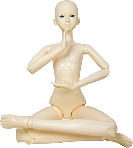 Miniatura 2 de Proudoll Cuerpo de muñeca BJD personalizado de 13 de 23.6 in, 24 pulgadas, articulaciones de bola SD articuladas, articulaciones de movimiento de