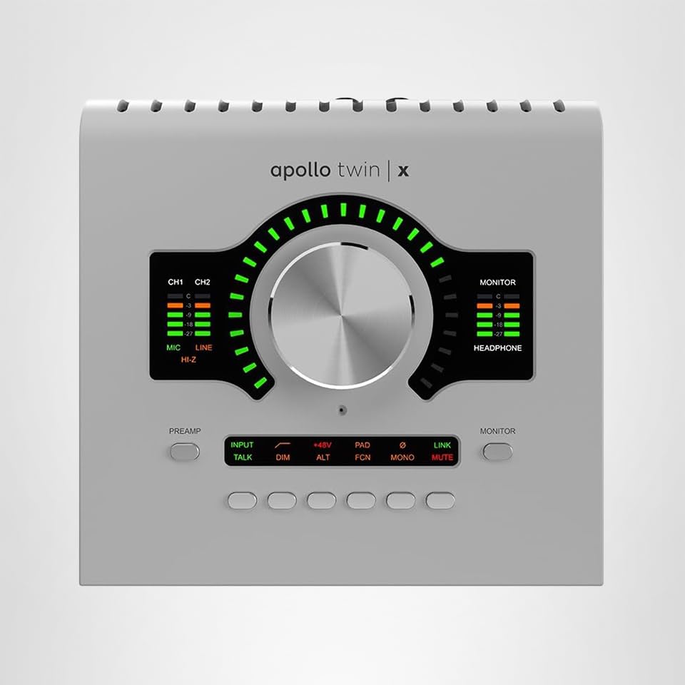 Amazon.com: Universal Audio Apollo Twin X QUAD Gen 2 with UAD