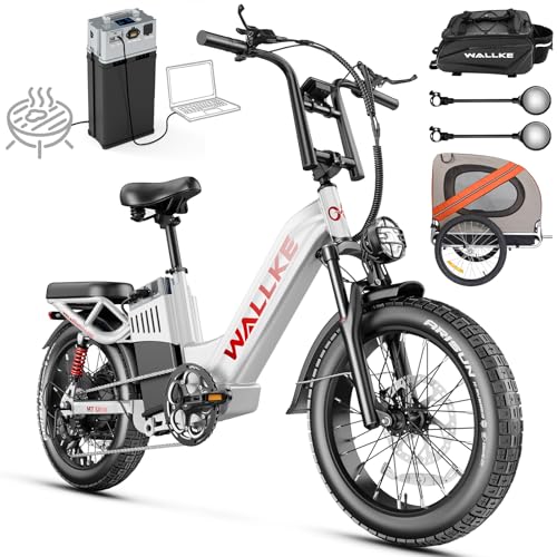 Wallke H7 Ultra Electric Bicycle for Adults, 55Ah Long Range