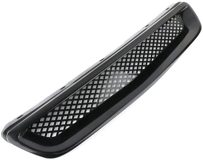 Miniatura 5 de Parachoques delantero superior compatible con 1996-1998 Civic Typle R parrilla de malla para parachoques delantero