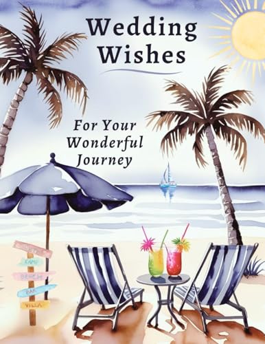 Greeting Card Enjoy Your Honeymoon - Wedding Wishes For Your Wonderful Journey - Congratulations To...