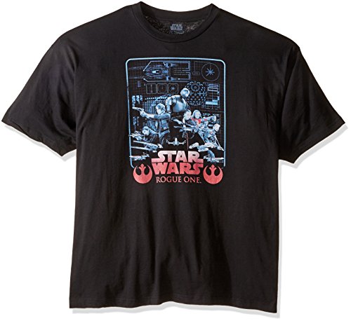 T-shirt Star Wars Rogue One pour homme avec motif imprimé rebelle en coton