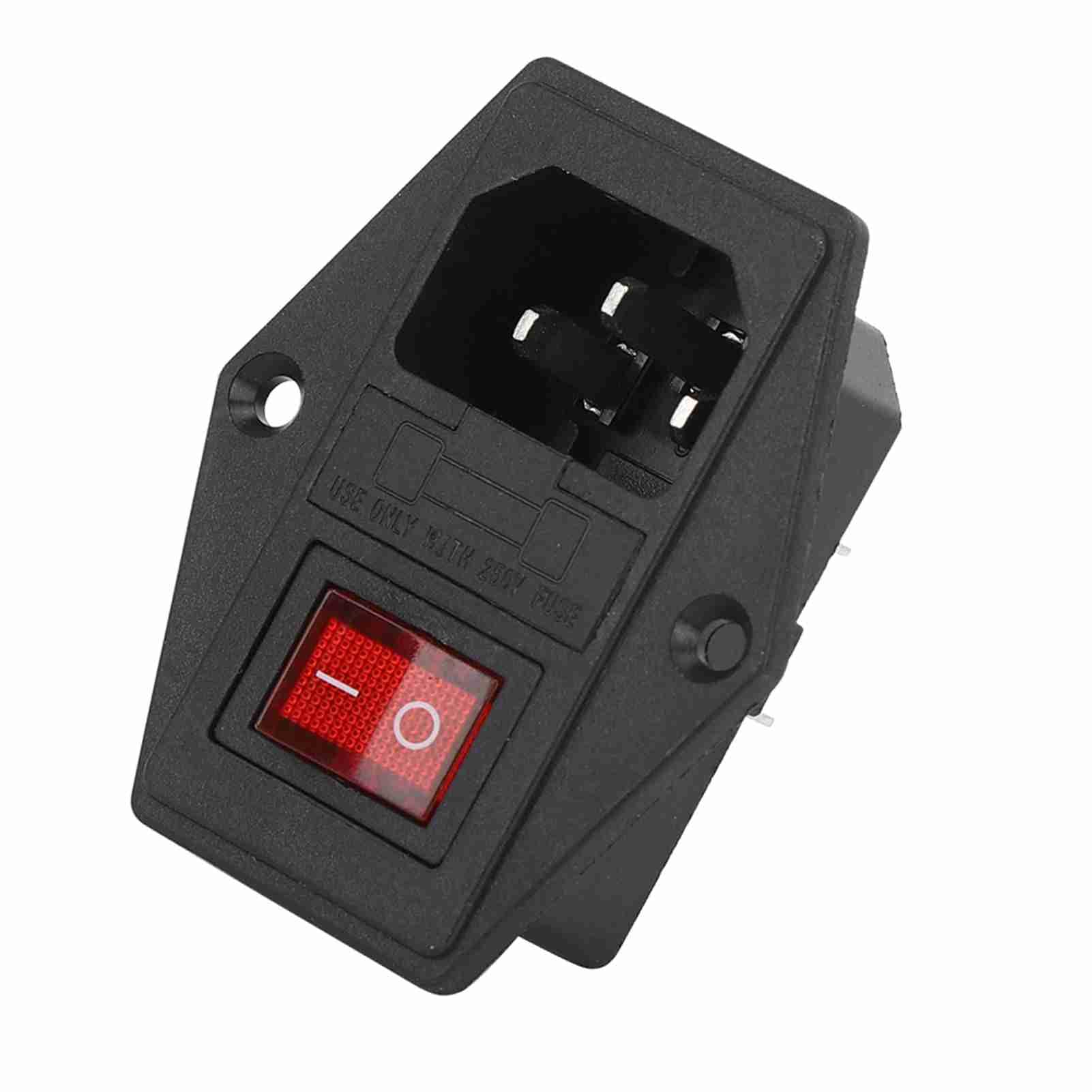 3-biegunowy przełącznik gniazdowy, wtyczka modułu wejściowego AC 16A 250V, wyłącznik bezpiecznikowy, mosiężny przełącznik kołyskowy, gniazdo wtykowe IEC320 C14 z wyłącznikiem (3 PAKIETY)
