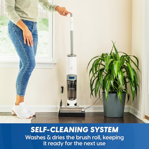 Image of Vacmaster Cordless Wet Dry Vacuum & Mop, Self-Cleaning Hard Floor Cleaner | Dual Tank, 47-Min Runtime, Edge Cleaning for Wood, Tile & Laminate Floors - HA2202