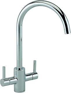 Reginox Chrome Twin Lever Kitchen Mixer Tap ?...,