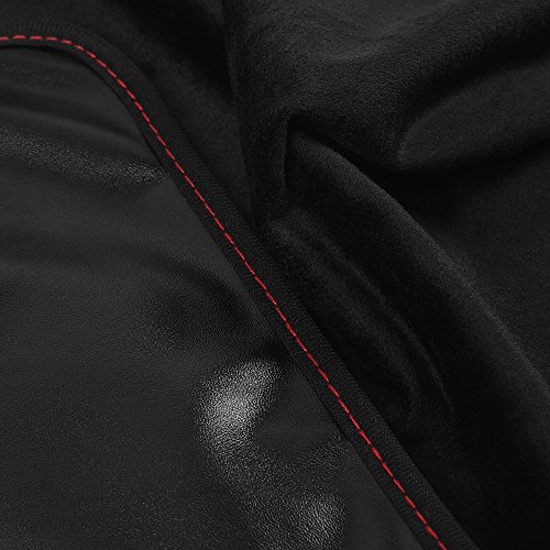 Txesign Monitor Dust Cover, Pu Leather Pc Computer Monitor Screen Display Protector With Rear Pocket For Imac 27 Inch Slim A1862/A1419 (27", Black) #TOP4