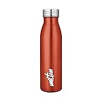 MILTON Breeze 750 Stainless Steel Water Bottle 730 ml, Single Walled, ISI Certified I Leak Proof Lid, Rust Proof I For School, Office, Gym I Mettalic Brown