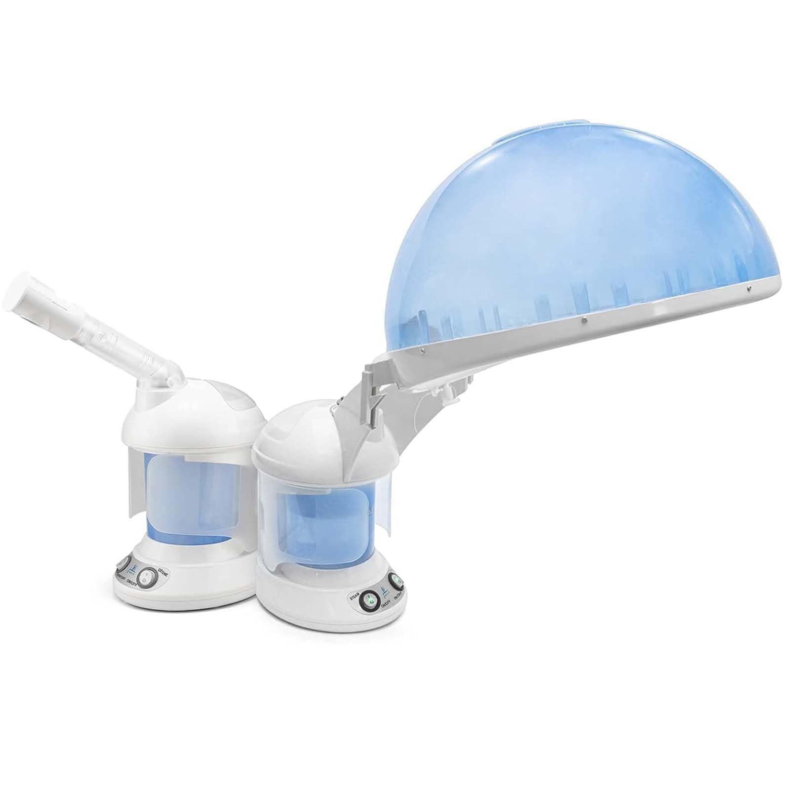 Hair Care ETKD2328a - Vaporizador facial y para el cabello 2 en 1 de ozono iónico, instrumento de belleza