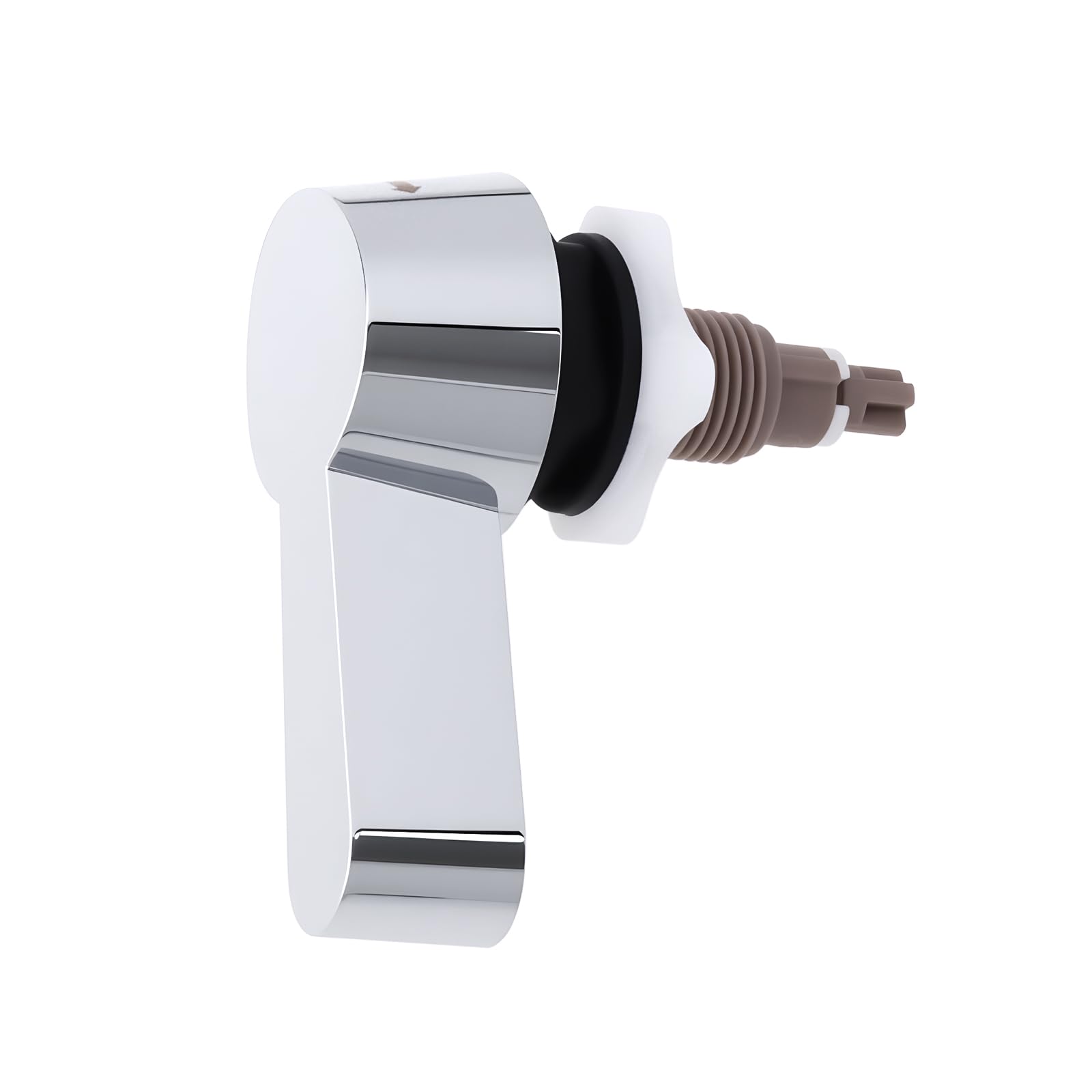 Sg Store Toilet Cistern Dual Flush Lever Plastic Handle Chrome 7.8 * 6.8Cm For Handle-Operated Cistern Flush System
