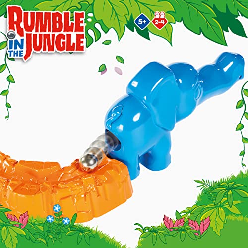 TOMY Rumble in The Jungle Juego de Mesa Familiar para Noche de Juegos - Diversión para Niños - Edades 5+, Multicolor miniatura 6