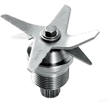 Commercial Grade Blender Blade Assembly 420 Stainless Steel Hardened Six Cutting Mixing Blades Heavy Duty Spare Parts