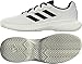Adidas Men's Gamecourt 2.0 Tennis, White/Black/Aurora Plum, 5.5