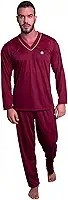 Pijama MVB Modas Longo Adulto Masculino Manga Comprida E Calça