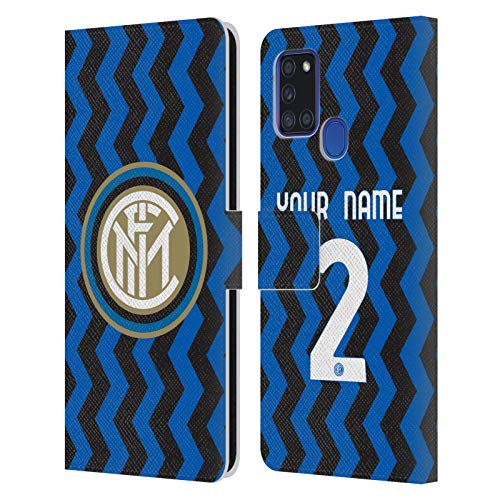 Évitez les rayures sur Samsung Galaxy A21s avec la coque portefeuille Inter Milan