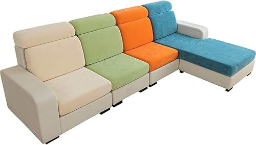 Miniatura 5 de MRXFN 2023 New 123 Seat Sofa Slipcover Cover Anti Slip,Magic Sofa Cover Stretch Waterproof, Furniture Protector L U-Cushion Sofa Cover (Color  Lake