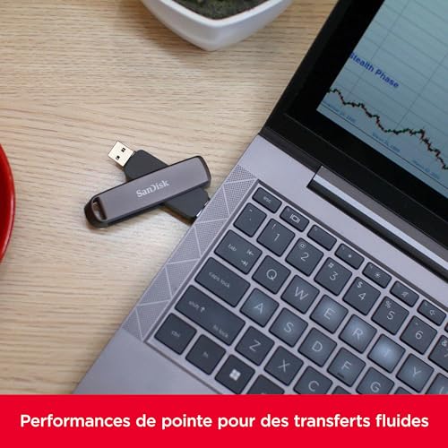 SanDisk Extreme PRO Dual Drive Clé USB USB C 3.2 Gen 2 - vue 5