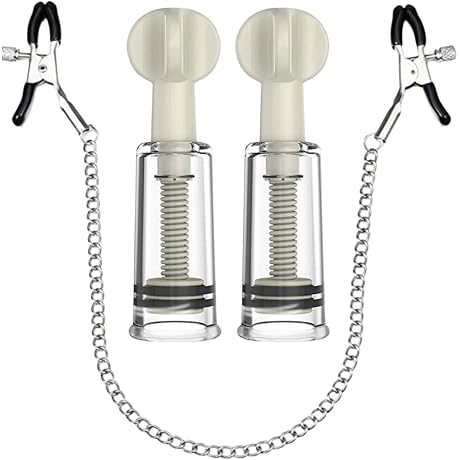 MING HAO Nipple Suckers and Clamps: Non-Piercing Pleasure Enhancers