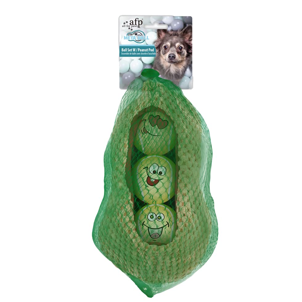 ALL FOR PAWSMeta Ball Ball Set with Peanut Pod