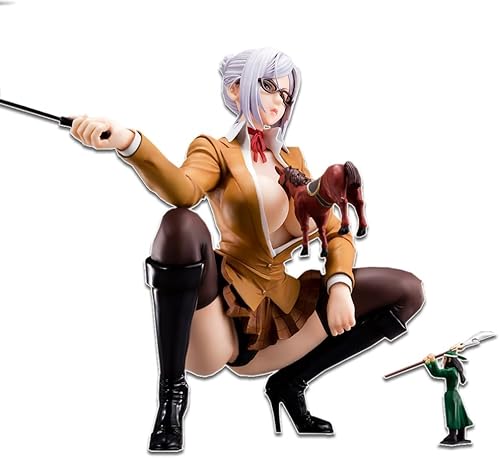 Wxozo Figura de acción Kangoku Gakuen Shiraki Meiko Yawaraka Mount Collection Muñeca Modelo de Regalo Juguetes Figura de Anime Decoración del Hogar