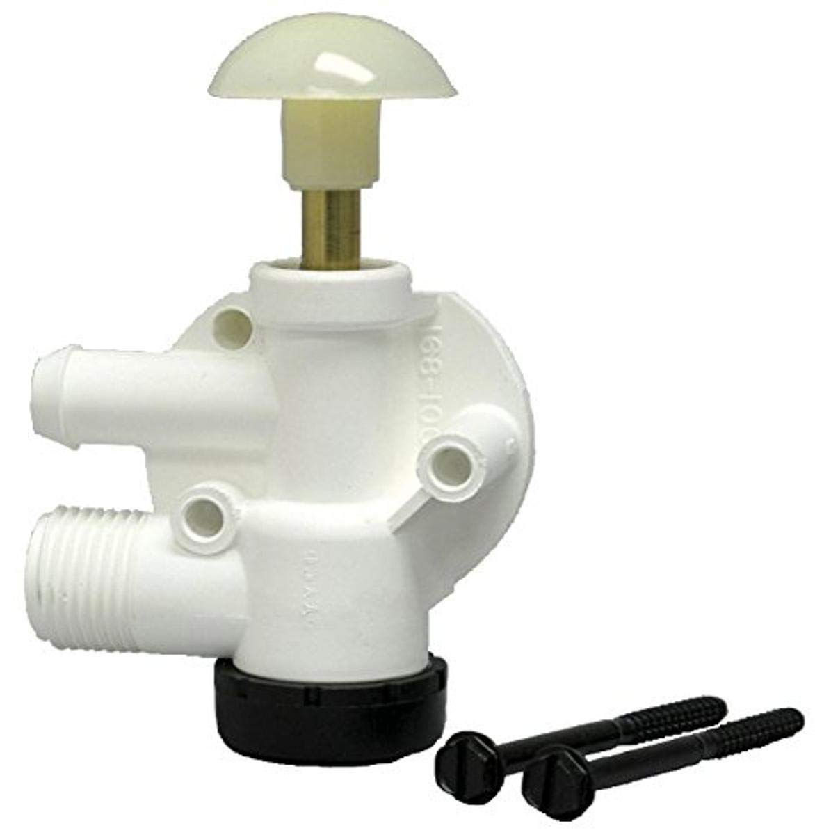 Dometic385314349 Toilet Water Valve Assembly, Screws Included | Easy, Hassle-Free Installation