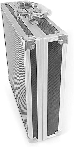 Miniatura 7 de Caja de herramientas Caja de herramientas de aleación de aluminio Estuche de almacenamiento Estuche de herramientas portátil Estuche organizador de