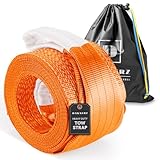 Dawnerz Recovery Tow Strap Heavy Duty 20 ft 200000...