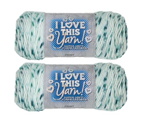 Image of Hobby Lobby Print I Love This Yarn, 462 Be Still, Set of 2 | 4 Medium Weight, 252 Yards Per Skein