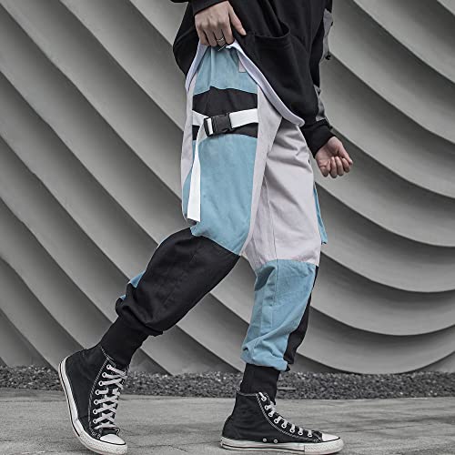 XYXIONGMAO Men's Tactical Hip Hop Pants Techwear Harem Streetwear Sweatpants Tactical Joggers Cargo Pants for Men4
