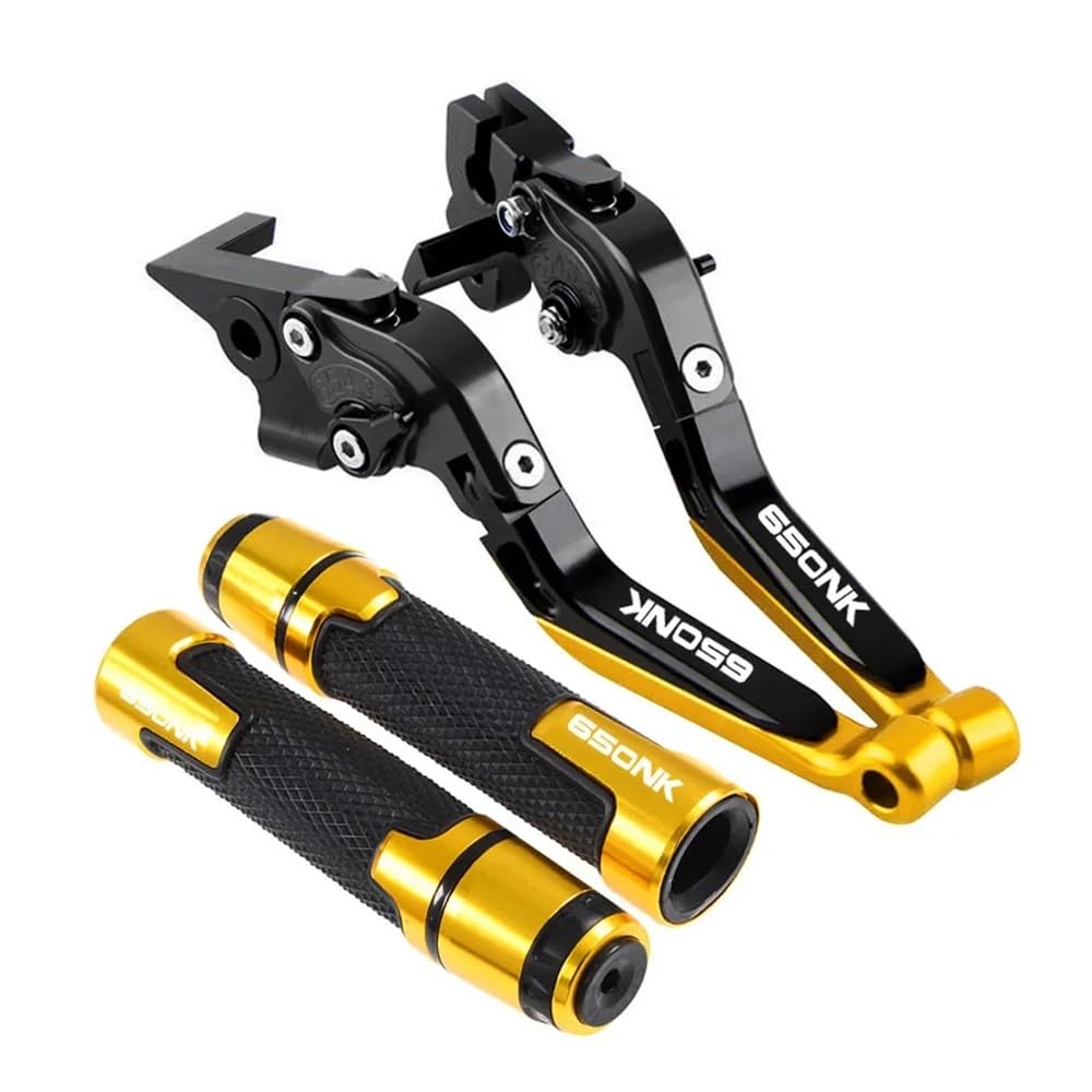 Vhhdsshso H Motorcycle Clutc Brake Lever For Cf&Moto 650Nk 2021-2025 Motorcycle Extendable Brake Clutc Levers Andlebar Andle Grips Ends