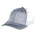 Twisted X Trucker Style Snapback Gray & White Cap