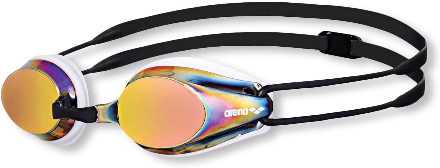 ARENA Unisex Unisex Competition Swimming Goggles Tracks Mirror Swimming Goggles