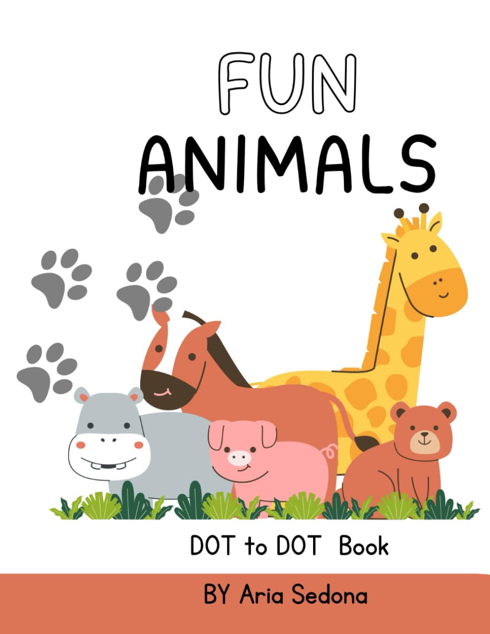 Fun Animals: Dot-to-Dot Adventures for Kids Ages 3-6 – A Creative Activity Book for Learning and Fun!