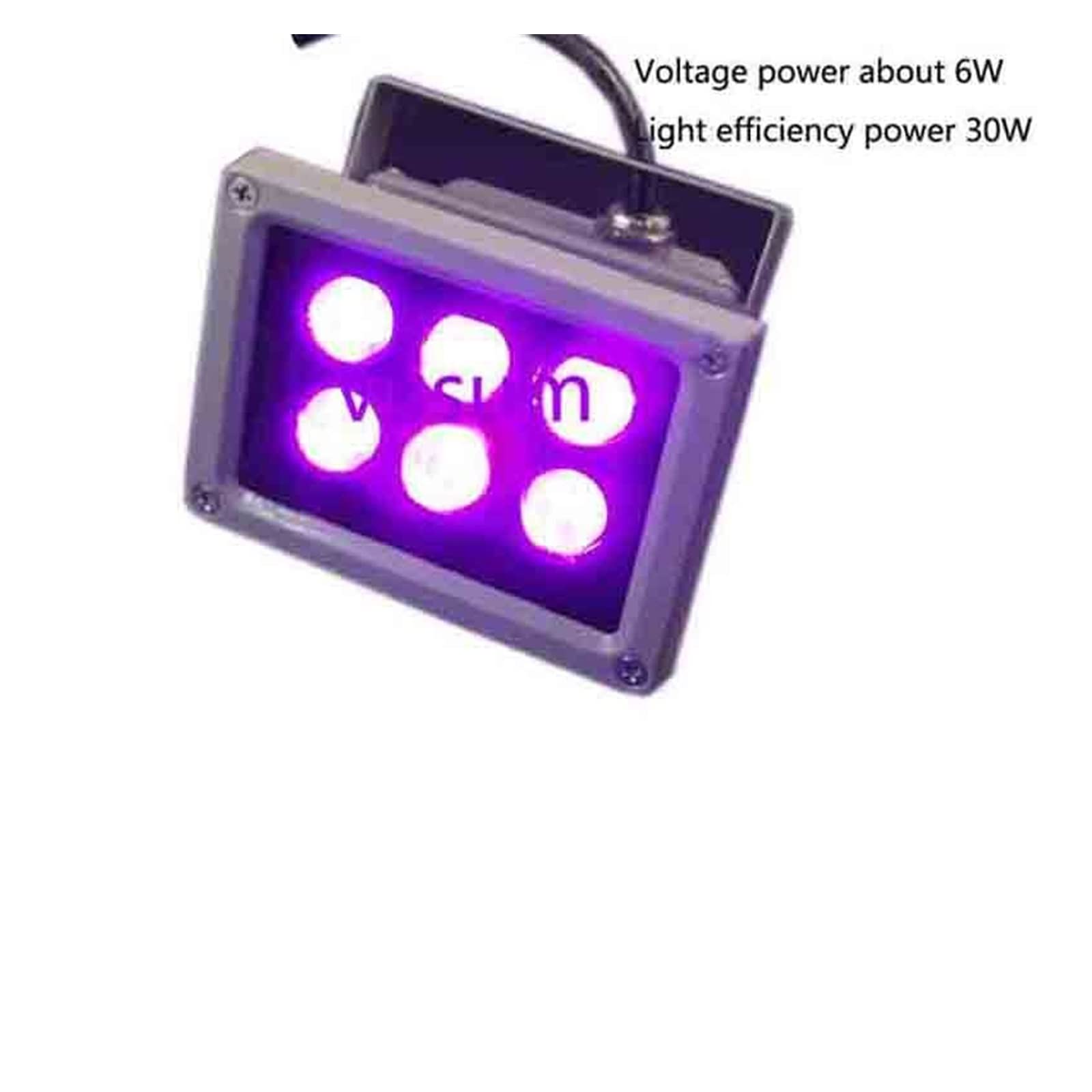 Lampada UV per Resina 30W LED UV Gel Lampada di polimerizzazione Angolo del fascio Luce ultravioletta 395nm Olio curativo Macchina da stampa Vetro Inchiostro Vernice Serigrafia Stampante 3D(395nm)