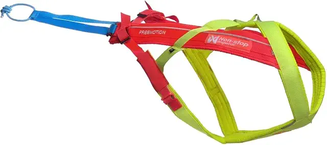 Freemotion Harness 5.0 Limited Edition Yellow/Pink/Blue - Dog Sports Non Stop Sele