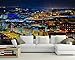 Produktbild WH-PORP Portugal Houses Street Night City Building 3D tapete,Living Room-450cmX300cm