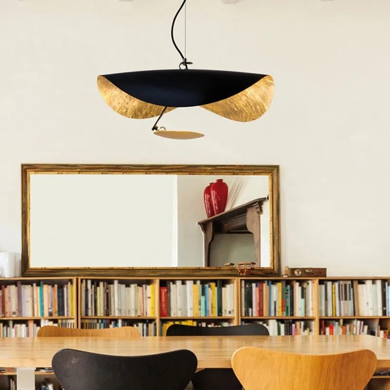 Lustre LED minimaliste avec suspension réglable art décor pour chambre
