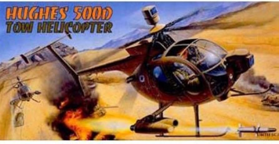 Amazon | Academyプラスチックモデルキット1 / 48ヒューズ500d Tow