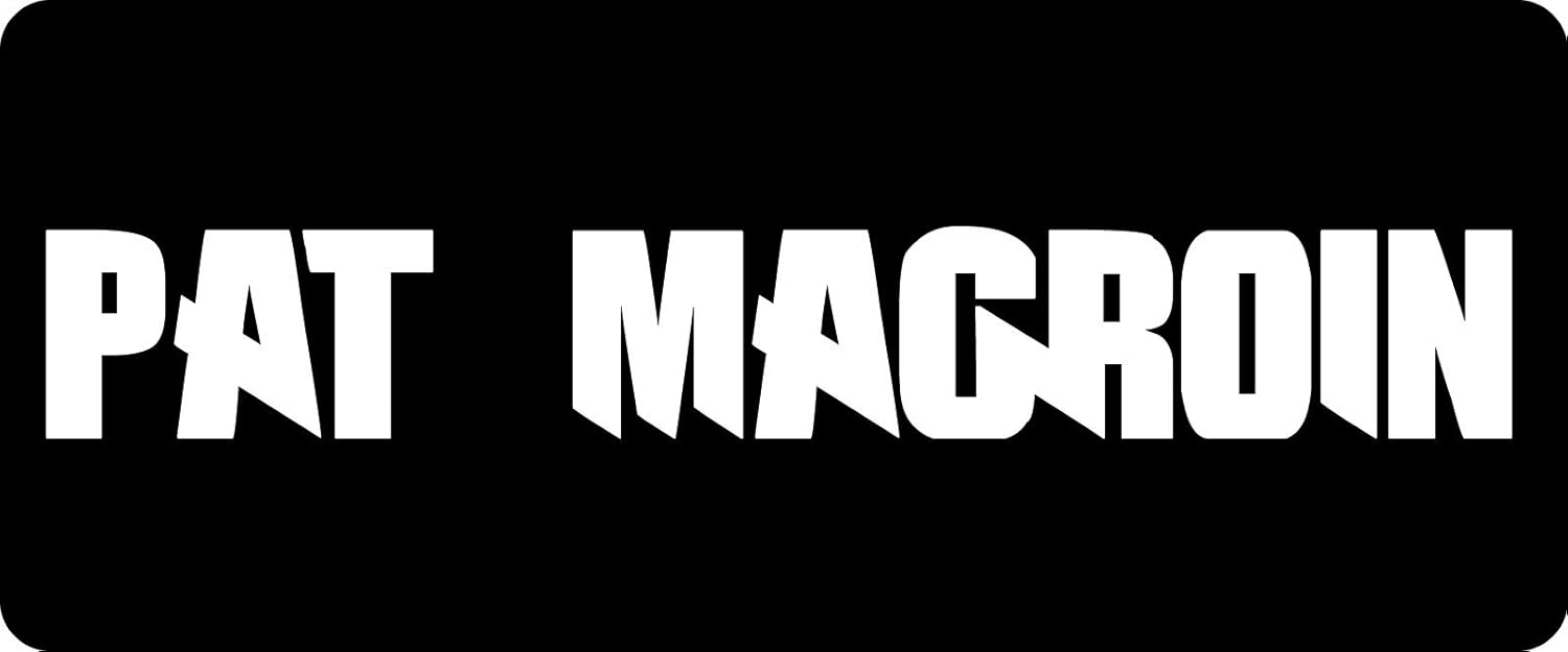 3 - Pat Magroin Hard Hat/Biker Helmet Sticker BS 1165