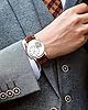 CIVO Mens Watches Leather Wristwatch: Designer Stylish Rose Gold Analogue Watch for Men - Waterproof Quartz Wrist Watch #5