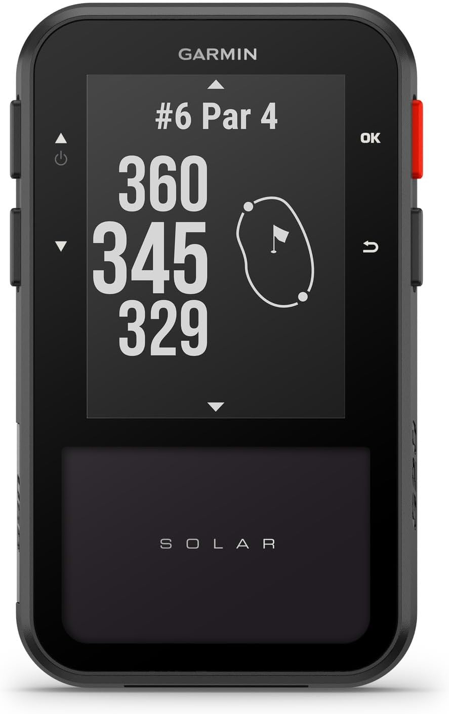 ガーミン(GARMIN) Approach G20 Solar太陽光充電機能で無制限のバッテリー GPSゴルフハンドヘルド ハンディ