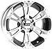 ITP SS ALLOY SS112 Black Wheel with Machined Finish (14x6"/4x137mm)