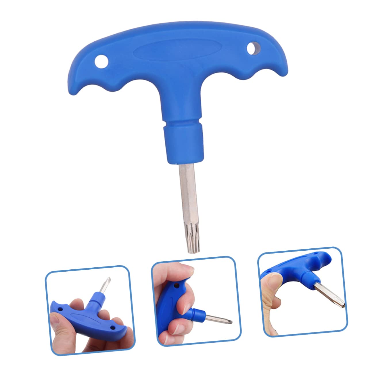 BESTonZON 5 Sätze Golf Werkzeug Professioneller T Förmiger Schraubenschlüssel Für Golfschläger Universelles Reparaturwerkzeug Für Golfschläger Tragbar Und Robust 2 Stücke * 5