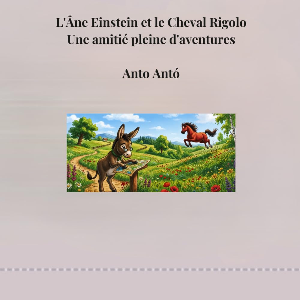 L'Âne Einstein et le Cheval Rigolo: Une amitié pleine d'aventures
