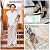 Homcomoda Stair Treads Non Slip for Wooden Steps Indoor 15 PCS Carpet Stair Streads with Tape 8"x30" Rubber Backing Stairecase Step Treads Boho Stair Rugs for Elders,Kids and Dogs