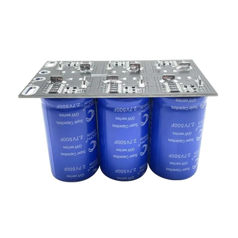 POWTAXBJGD 16V83F Automobile Rectifier Module 2.7V500F*6 Capacitor with Balance Protecting Plate