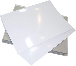Papel Fotográfico A4 150g Glossy Branco Brilhante Resistente à Água / 100 folhas