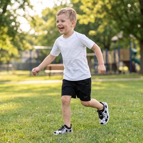 Image of LeIsfIt Toddler Shoes Girls Boys Wide Shoes Kids Zero Drop Minimalist Sneakers Barefoot Slip on Tennis Sneakers