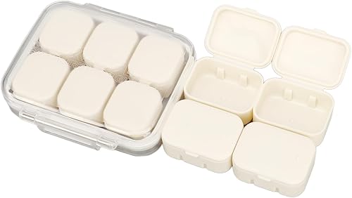 Miniatura 4 de ViaGasaFamido Estuche de medicina diaria, organizador de medicamentos confiable y fácil de separar, portátil, versátil, con caja de almacenamiento