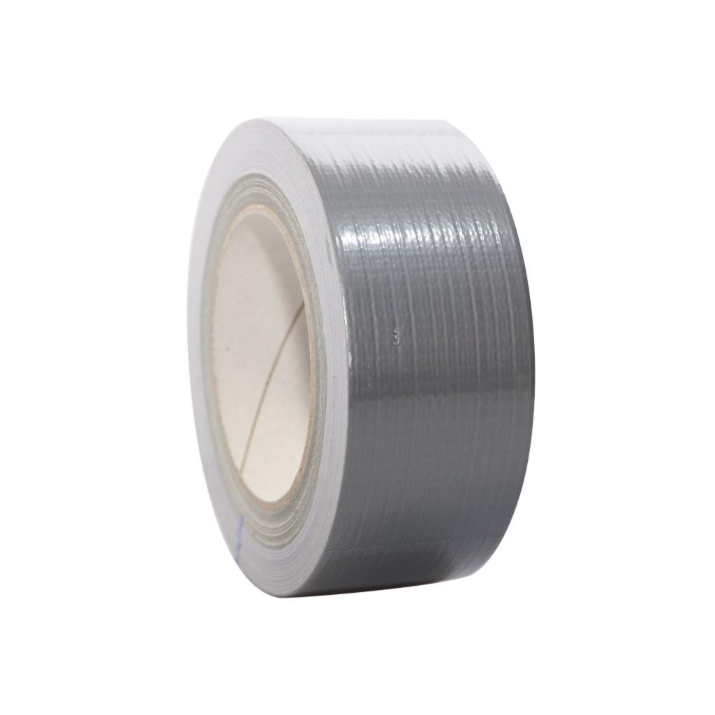 24 Rollen Gewebeband in silber | Panzertape | Panzerband | Klebeband | Gaffa Tape | 50mm x 50m, Farbe:silber