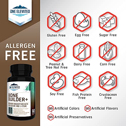 One Elevated BONE001 Comprehensive Bone Builder Calcium Supplement. Formulated thumb #5